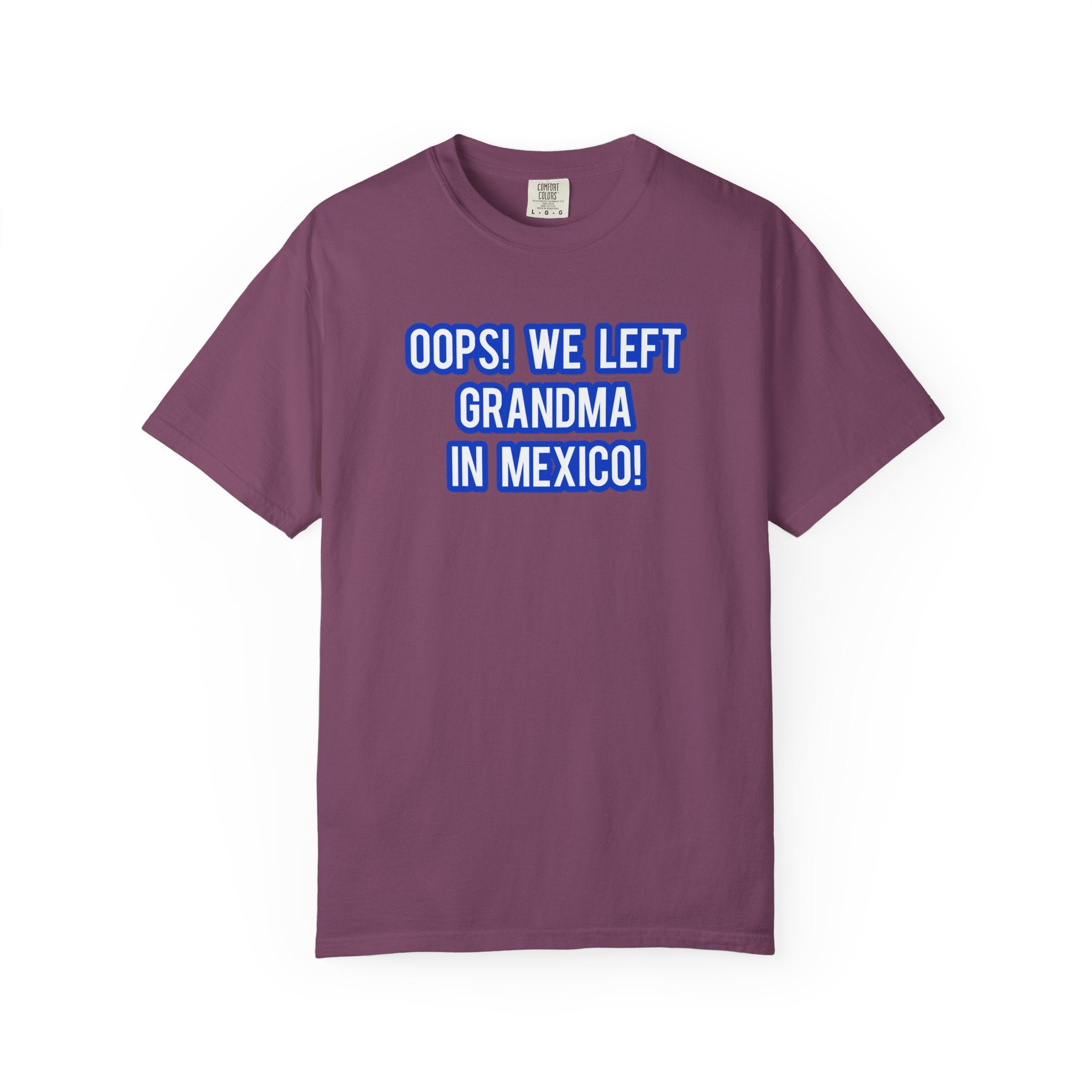 Oops! We left grandma in Mexico!