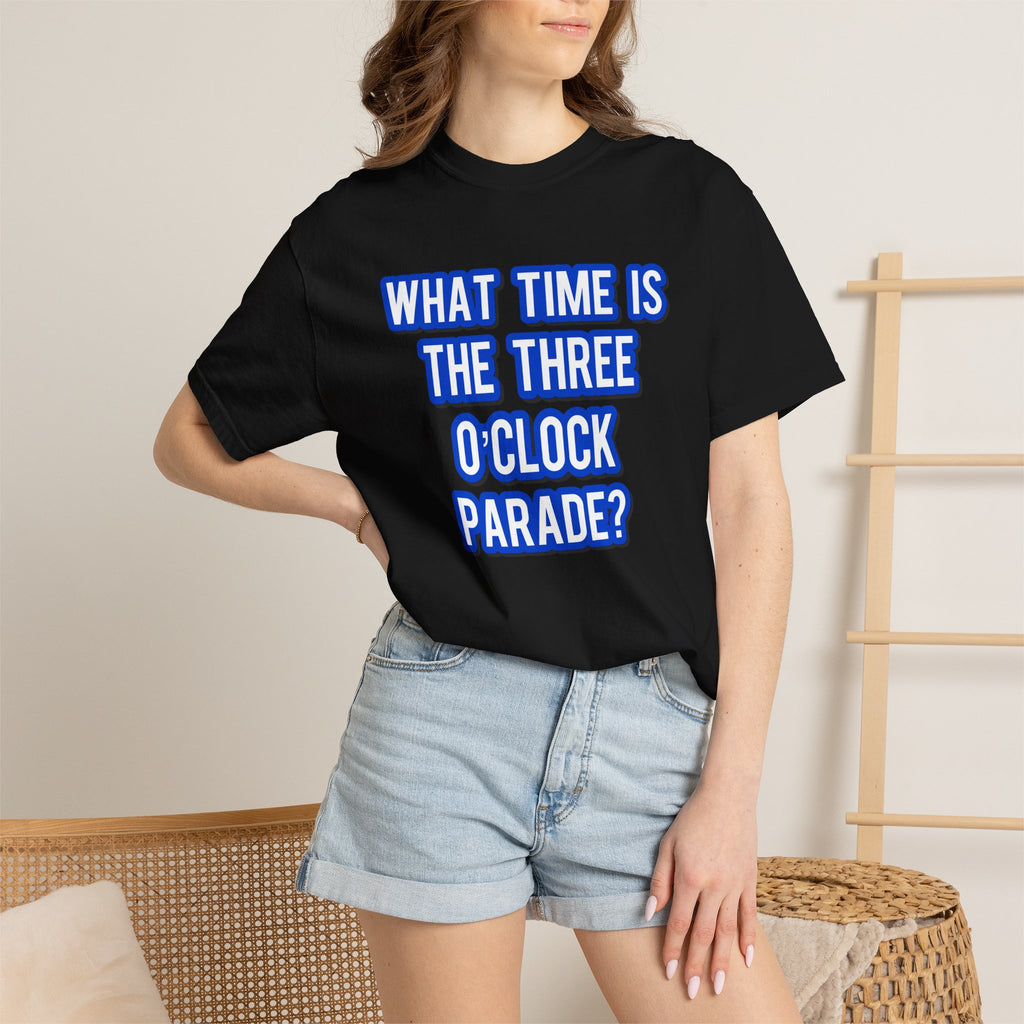 What Time Is The Three O'Clock Parade?
