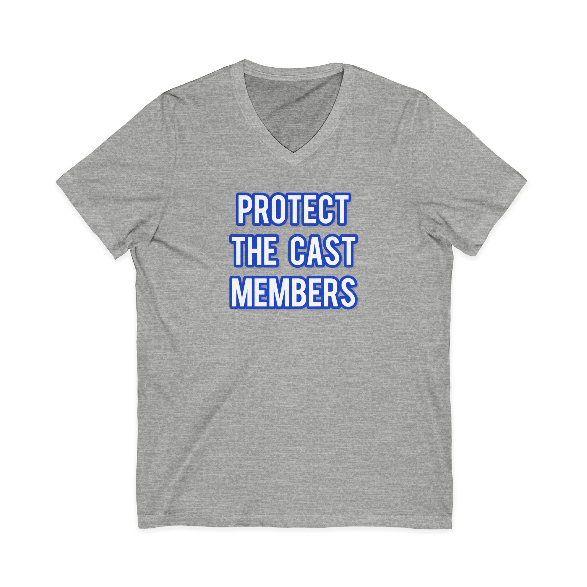 Protect The Cast Members V-Neck Tee
