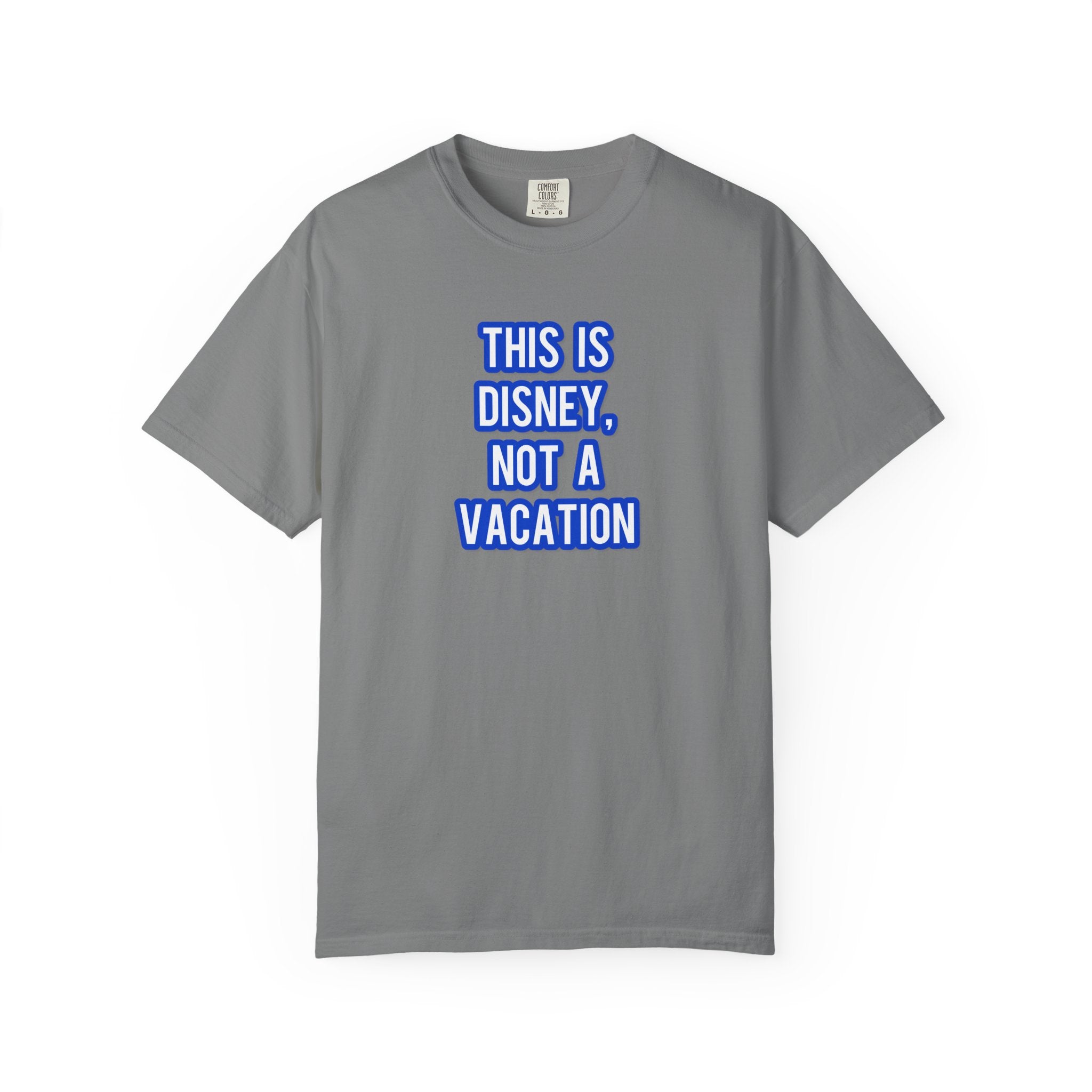 This is Disney, Not a vacation
