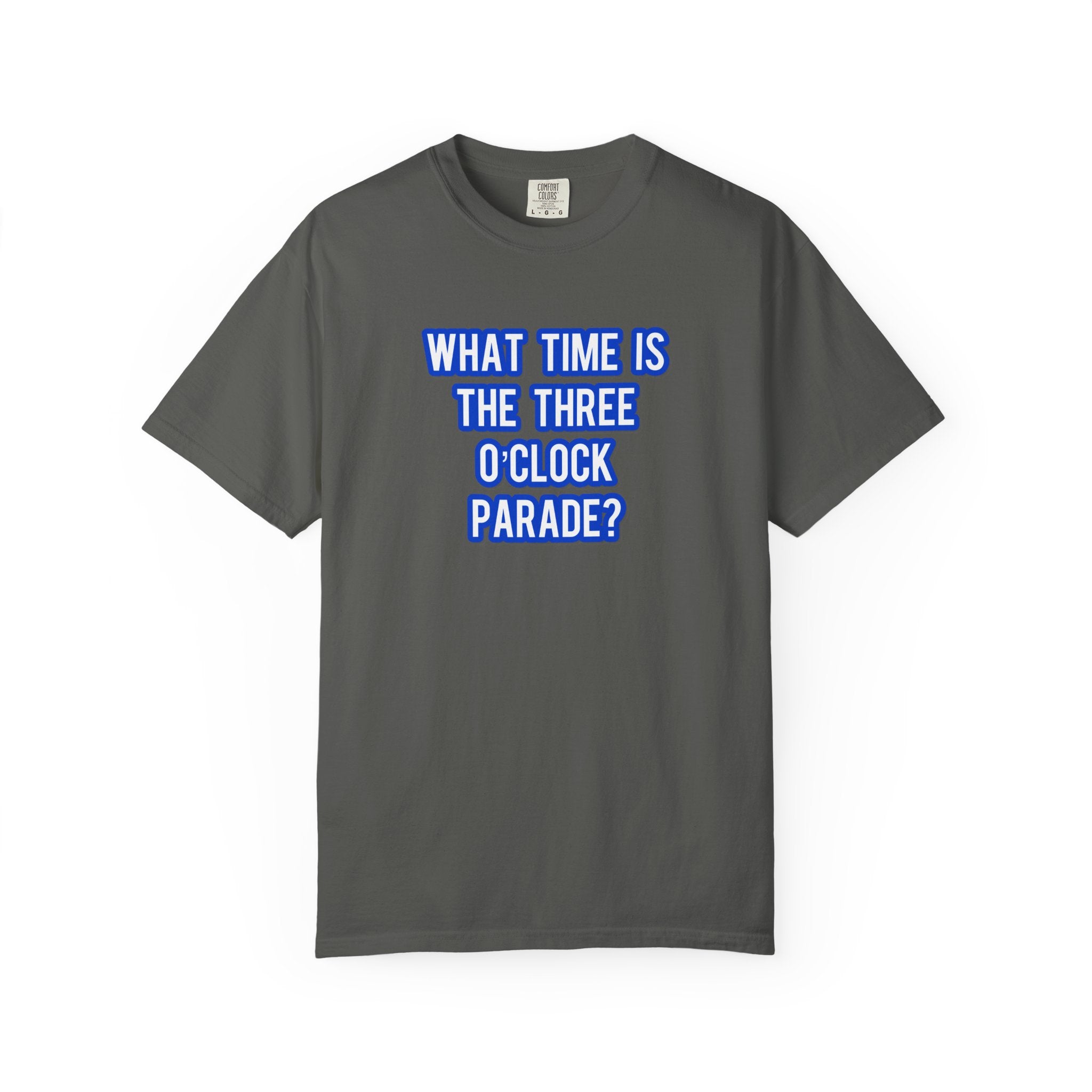 What Time Is The Three O'Clock Parade?