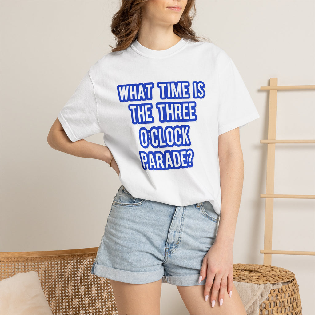 What Time Is The Three O'Clock Parade?