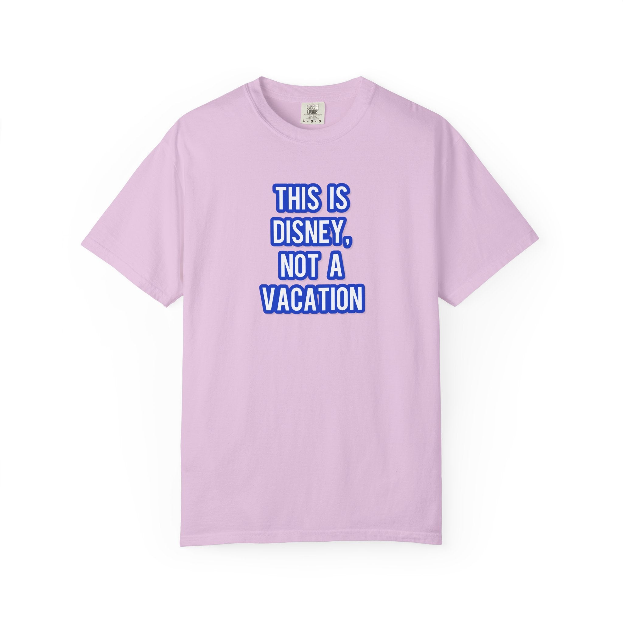 This is Disney, Not a vacation