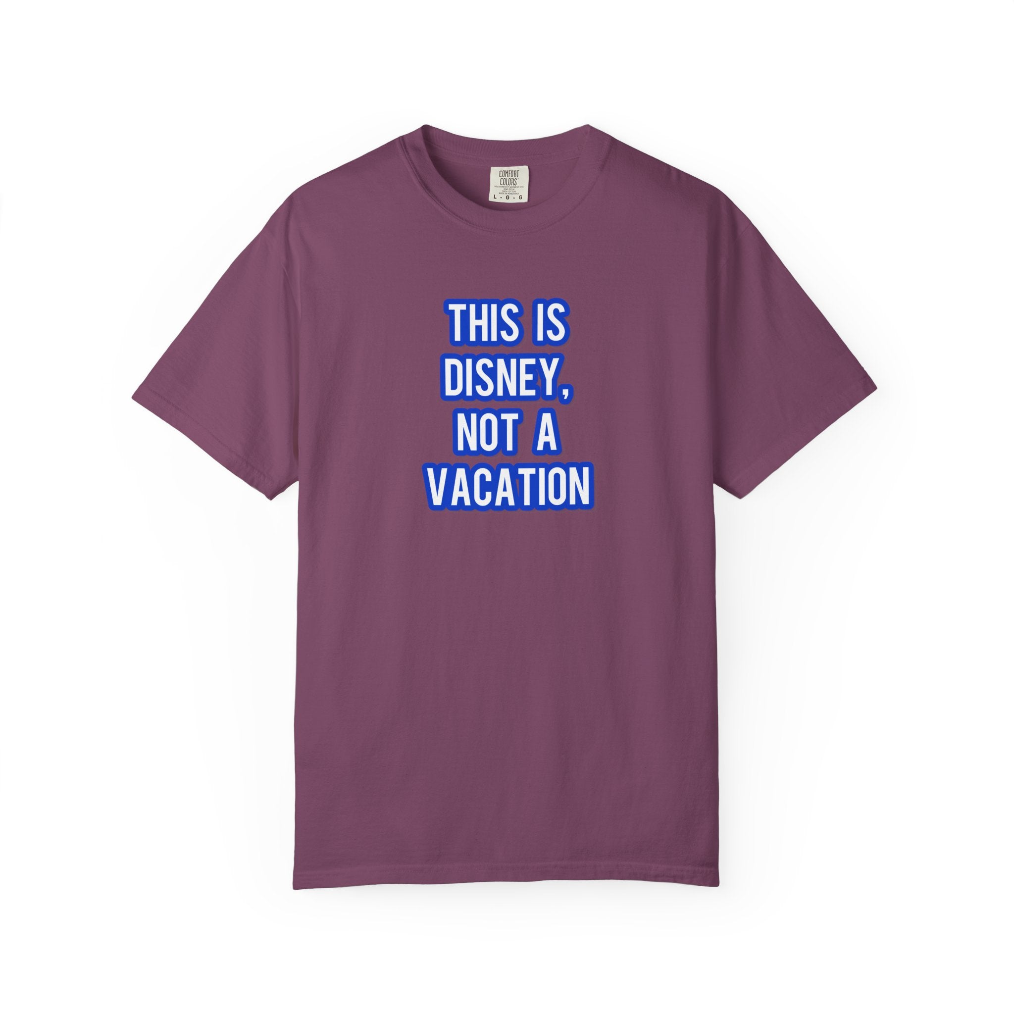 This is Disney, Not a vacation