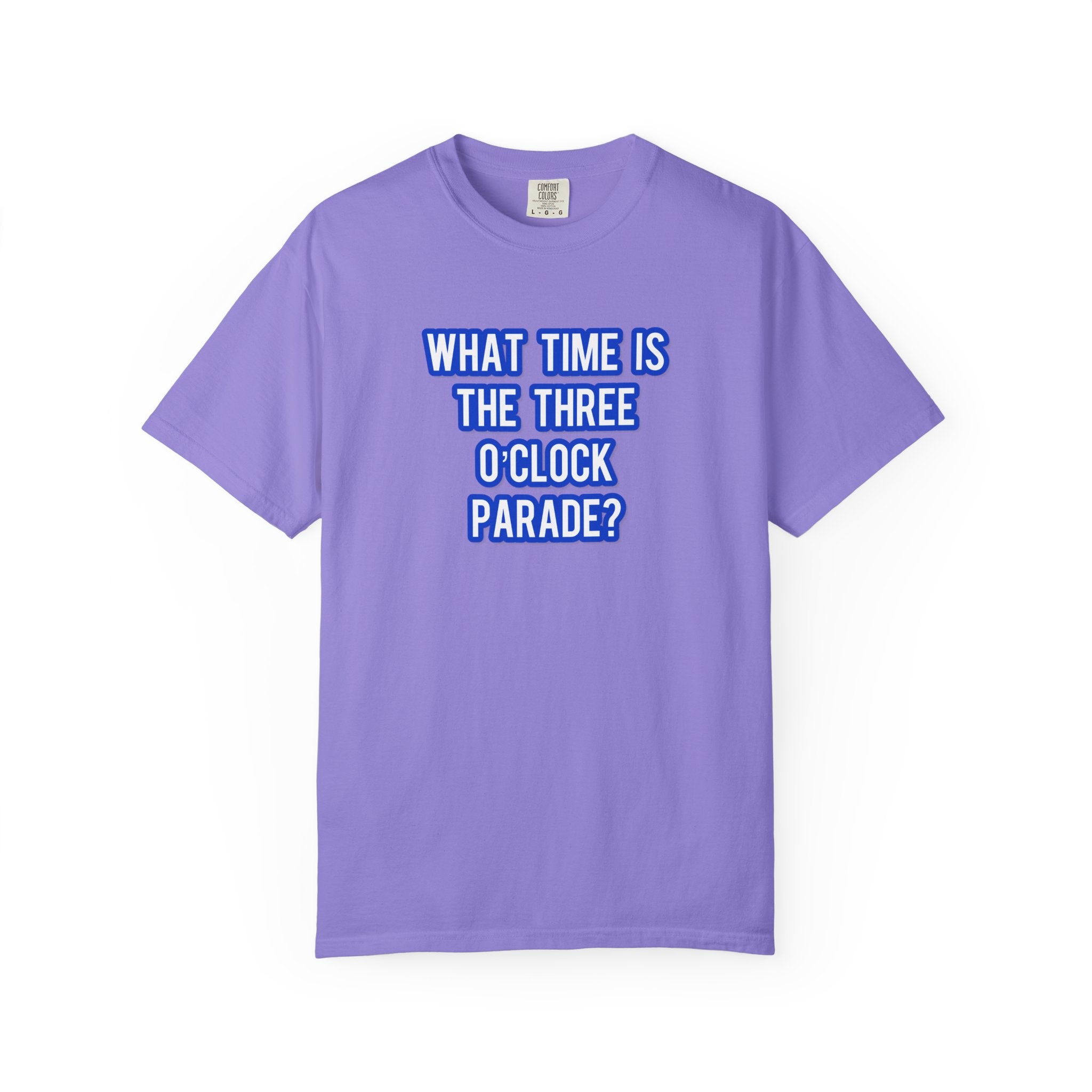 What Time Is The Three O'Clock Parade?