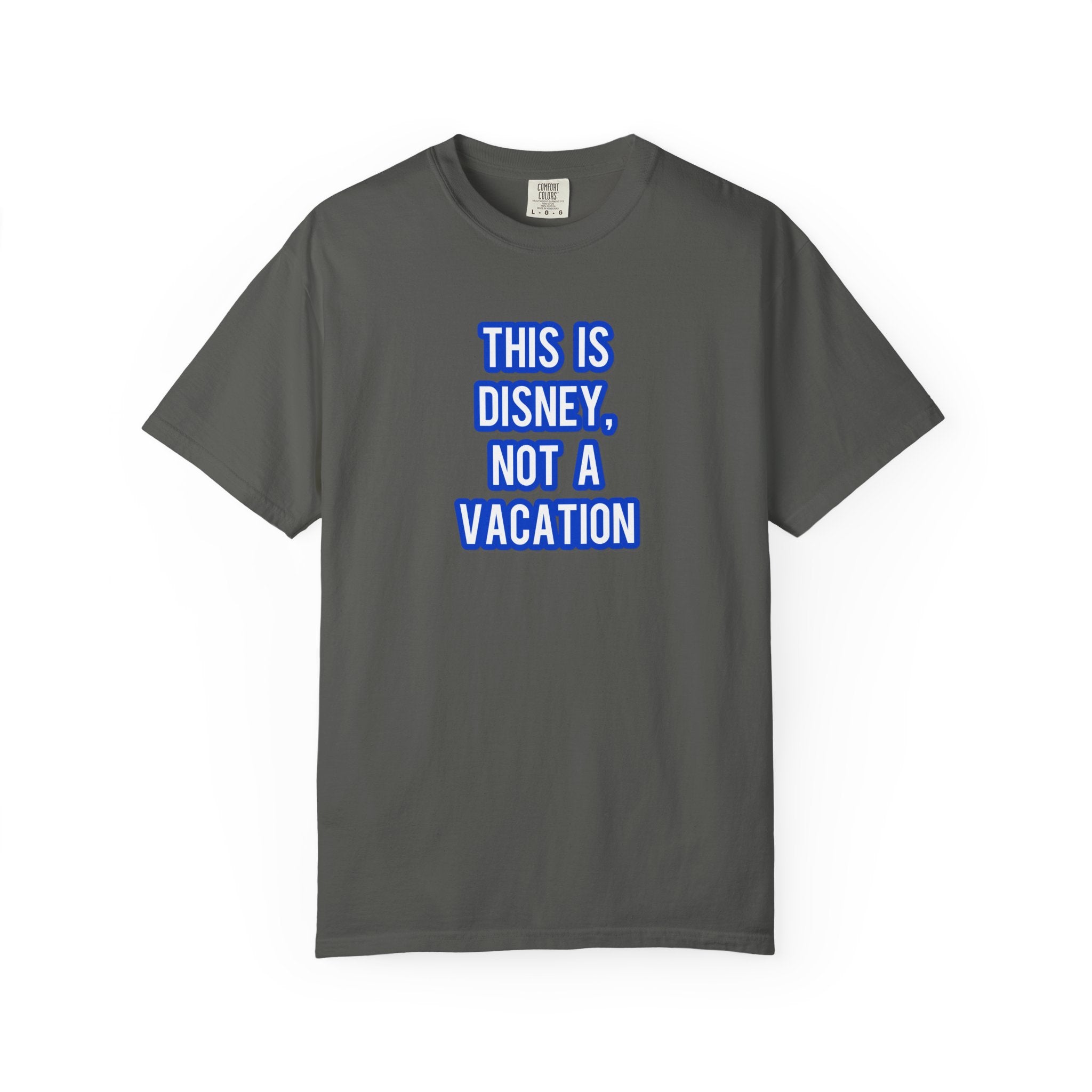 This is Disney, Not a vacation