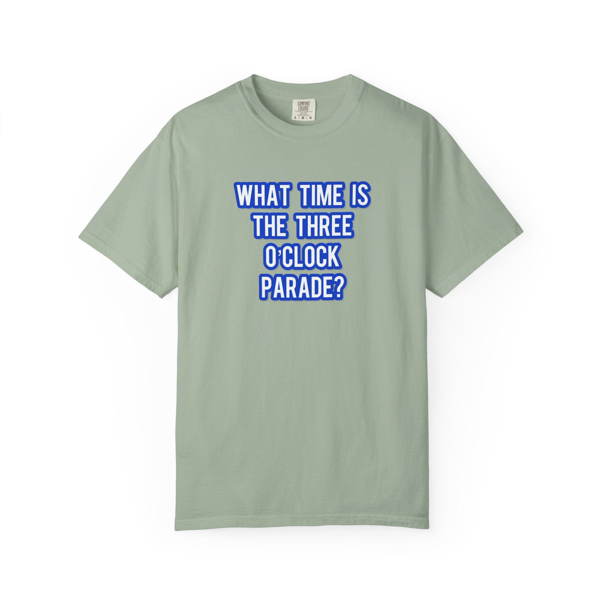 What Time Is The Three O'Clock Parade?