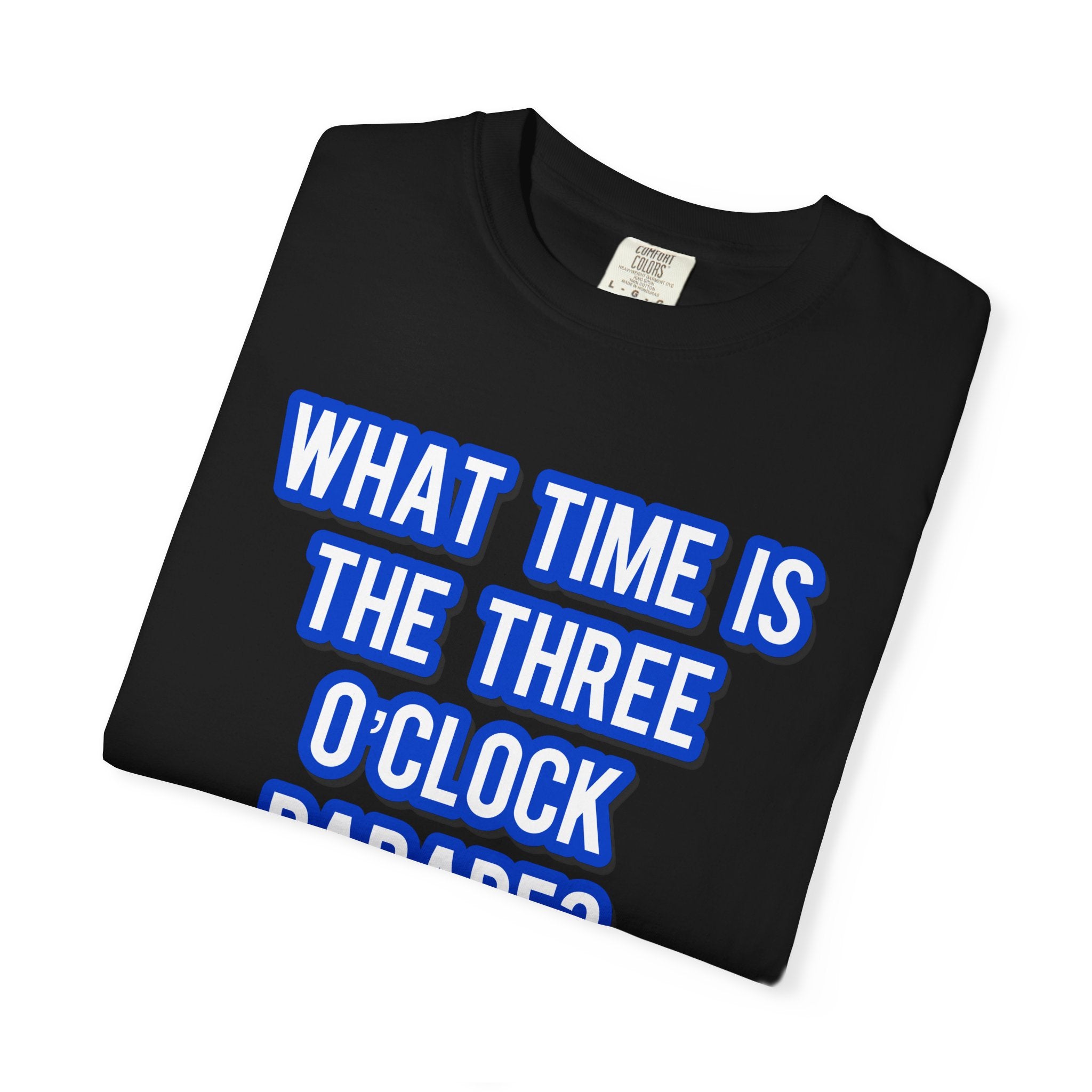 What Time Is The Three O'Clock Parade?