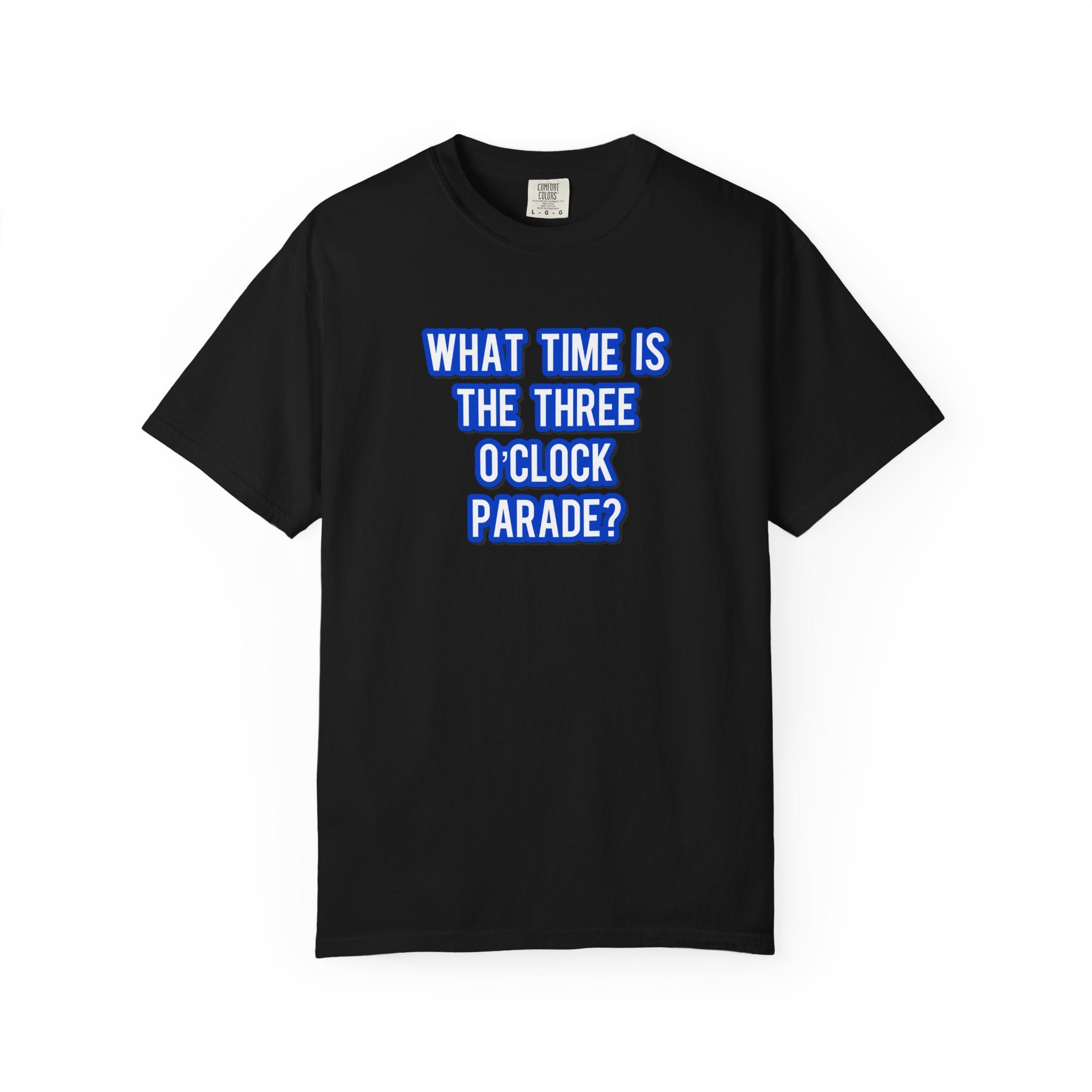 What Time Is The Three O'Clock Parade?